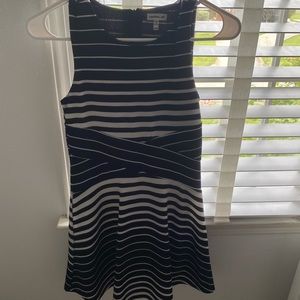 Black and white dress